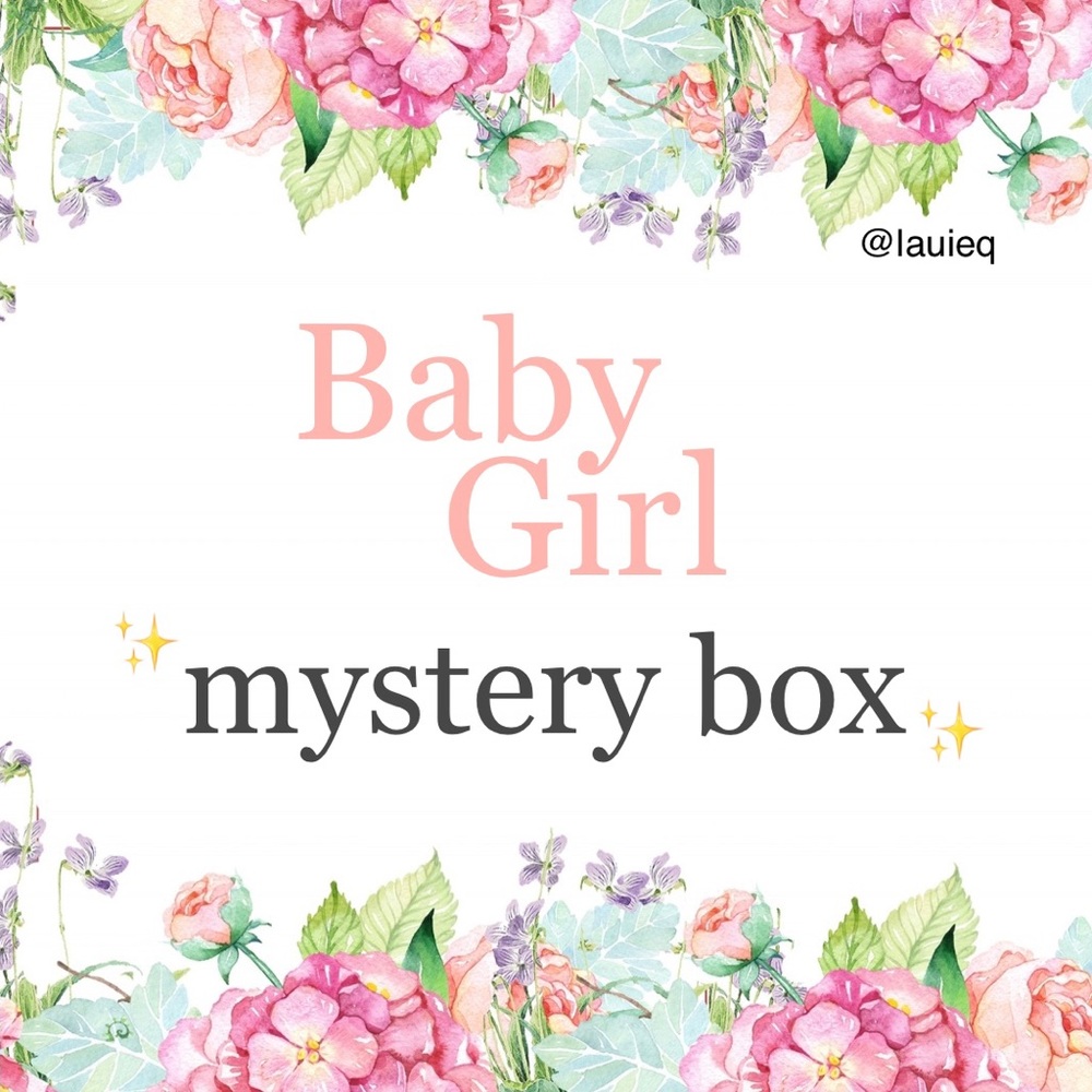 Baby Girl Mystery Box!! New items! Shower gift
